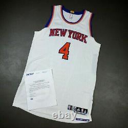 100% Authentic Arron Afflalo 2016 Knicks Game Used Worn Jersey Size XL+2 LOA