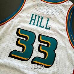 100% Authentic Grant Hill Nike 98 99 Pistons Game Issued Jersey worn used
