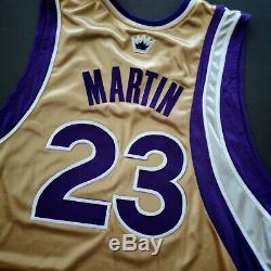 100% Authentic Kevin Martin Sacramento Kings 05 06 Game Worn Issued Jersey Used