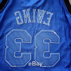 100% Authentic Patrick Ewing 99 00 New York Knicks Game Worn Issued Jersey Used