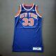 100% Authentic Patrick Ewing Champion 92 93 Knicks Game Worn Issued Jersey Used