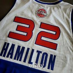 100% Authentic Richard Rip Hamilton Reebok 06 All Star Game Jersey Size 48 Mens