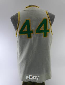 1964 Kansas City Athletics Luke Appling #44 Game Used Green Vest Jersey 13936