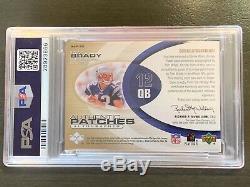2004 SP Game Used Tom Brady Authentic Patches-Auto, Collectors Piece! 06/25