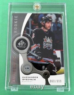 2005-06 SP Game Used ALEXANDER (ALEX) OVECHKIN RC Authentic Rookie #/999 CAPS