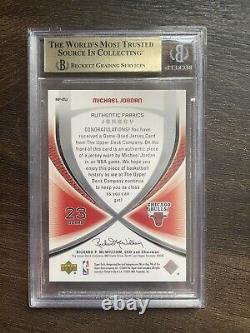 2005-2006 Michael Jordan SP Game Used Authentic Fabrics Jersey 9.5 BGS