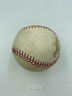 2005 World Series Game Used Baseball From Final Game 4 MLB Authentic White Sox