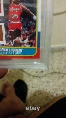 2007-08 Fleer Michael Jordan Rookie Reprint Game Used Floor/jersey Piece #rcf