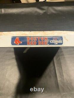 2014 New York Yankees vs Boston Red Sox Game Used Base Derek Jeter Day MLB Auth