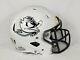 2016 Oregon Ducks Football Team Issued Riddell Galaxy White Game Helmet With Pads