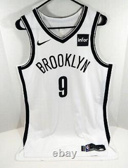2018-19 Brooklyn Nets DeMarre Carroll #9 Game Used White Jersey vs IND 4 pts
