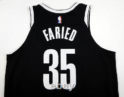 2018-19 Brooklyn Nets Kenneth Faried #35 Game Used Black Jersey vs MIN 112318
