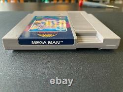 5 Screw Mega Man 1 (NES, Nintendo) 5-Screw Variant w Non-Rev Manual Authentic