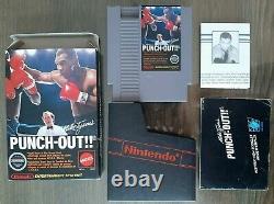 AUTHENTIC Mike Tyson's Punch-Out for Nintendo (NES)(CIB) CANADIAN MATTEL version