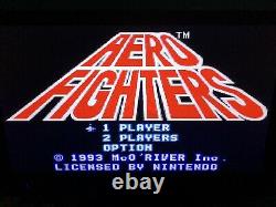Aero Fighters SNES (Super Nintendo, 1994) Pre-Owned, Authentic
