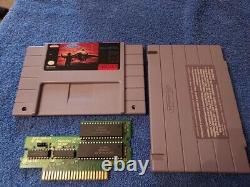 Aero Fighters Super Nintendo Authentic Cartridge Tested Working