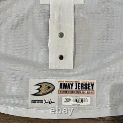 Anaheim Ducks Authentic Game Worn MiC Jersey Carter Rowney Size 58