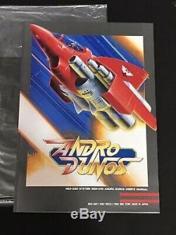 Andro Dunos Neo Geo AES US/English Version Authentic Original SNK Complete