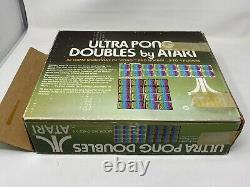 Atari Ultra Pong Doubles Video Game Console withOrig Box Authentic Tested Works