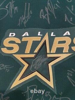 Authentic Dallas Stars Issued Game Used Team Signed Practice Jersey 08-09 26sig