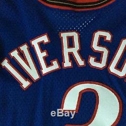 Authentic Game Worn Allen Iverson Philadelphia 76ers 1999-2000 Jersey