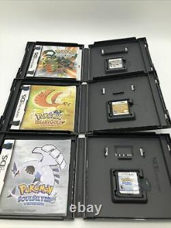 Authentic Nintendo DS/3DS Pokemon Complete Set Of 31 Games CIB Pokémon platinum
