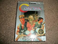 Authentic Nintendo NES Contra CIB Complete Game Manual Box Tested Works
