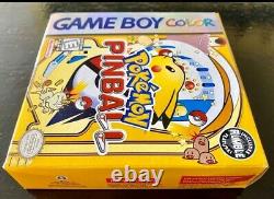 Authentic Pokemon Gameboy Lot Red Blue Yellow Silver Sapphire Pinball CIB / Etc