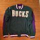 Authentic & Rare 1993-94 Game Worn Milwaukee Bucks #11 Warm Up Jacket Size 44