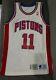 Authentic Vintage Champion Pistons Isiah Thomas Jersey 40 Game Issued