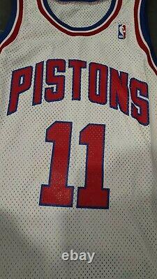 Authentic Vintage Champion Pistons Isiah Thomas Jersey 40 game issued