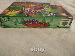 Banjo-Kazooie (Nintendo 64, 1998) Authentic CIB Complete In Box With All Inserts