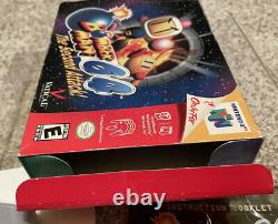 Bomberman 64 The Second Attack! (Nintendo 64 N64) Authentic BOX MANUAL & CART