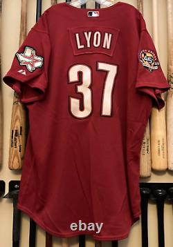 Brandon Lyon 2010 Game Used Houston Astros Jersey MLB Authenticated