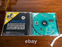 Breath of Fire IV for Playstation Authentic Complete PS1 4 Sony Capcom RPG