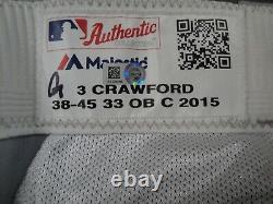 Carl Crawford Major League Baseball Dodgers Team Issued Road Baseball Pants 6094