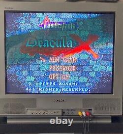 Castlevania Dracula X (Super Nintendo Entertainment System, 1995)SNES Authentic