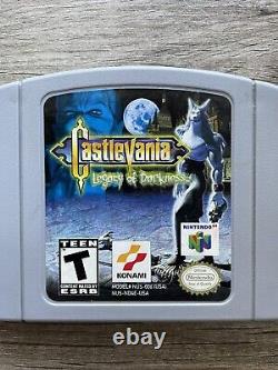 Castlevania Legacy of Darkness Nintendo 64 N64 Official OEM Authentic & Rare