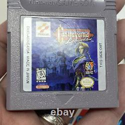 Castlevania Legends (Nintendo Game Boy) COMPLETE AUTHENTIC TESTED