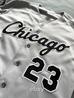 Chicago White Sox Authentic Game Jersey Rawlings Robin Ventura Vintage Road Gray