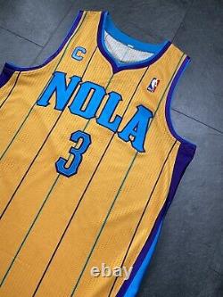 Chris Paul NBA Authentic Rev30 Game Procut Jersey Mesh Numbers Orleans Okc Kobe
