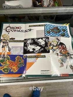 Chrono Trigger (Super Nintendo, 1995) SNES CIB Complete with Manual/Maps Authentic