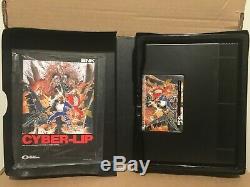 Complete SNK Neo Geo AES Cyber-Lip Authentic CIB (US Seller)