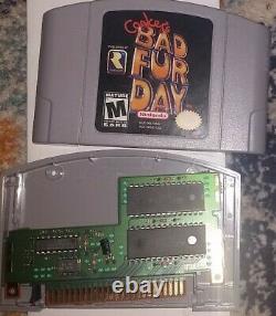 Conker's Bad Fur Day N64 with box and inserts, authentic