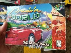 Cruis'n USA, Exotica, World authentic boxes and manuals only very rare free ship