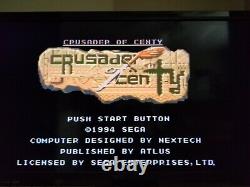 Crusader Of Centy, Sega Genesis, Authentic -Tested, Saves