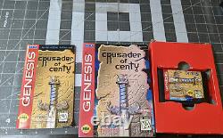 Crusader of Centy CIB Complete 100% Authentic Sega Genesis