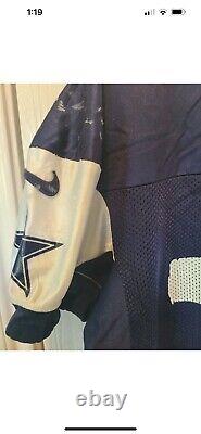 Dallas Cowboys Authentic PRACTICE jersey worn used game W Electronic Impact Sewn