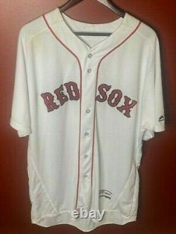 David Ortiz 2016 Game Used Home Jersey Signed Inscribed MLB Authenticated
