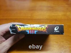 Dragon Warrior III (Nintendo Game Boy Color, 2001) CIB Complete TESTED Authentic